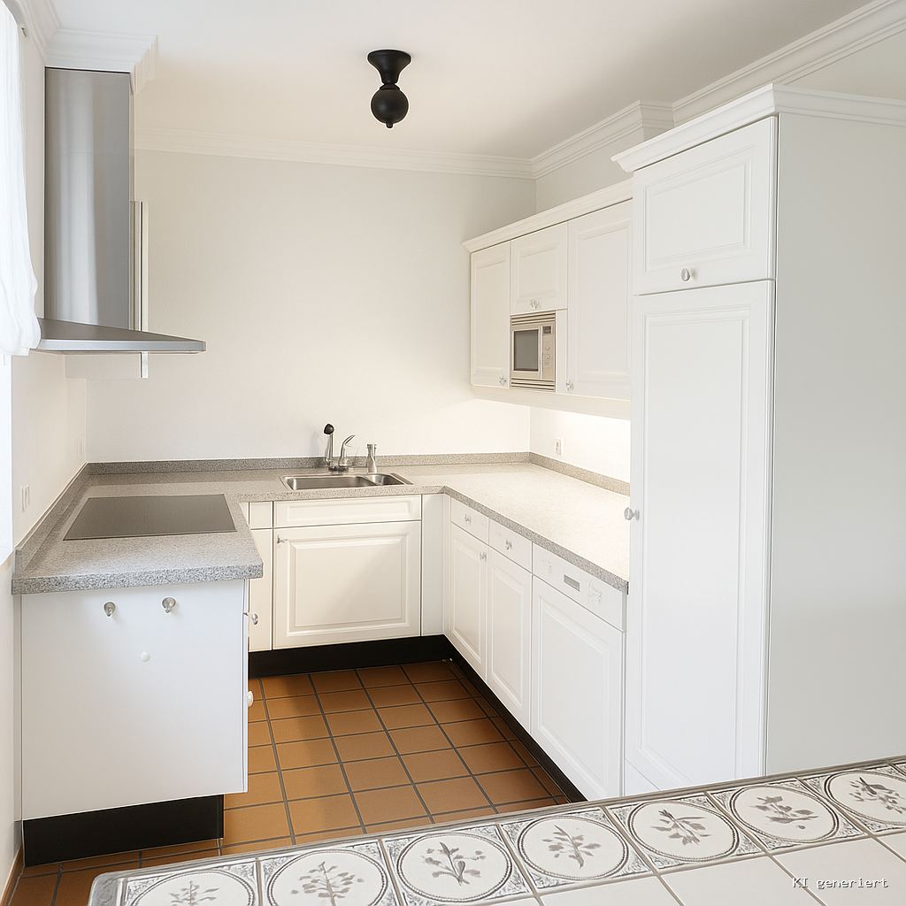 Kamin, Sauna, Garten. Alles vorhanden: 3 Zimmer Maisonette Wohnung in Wittlaer - Photo 4