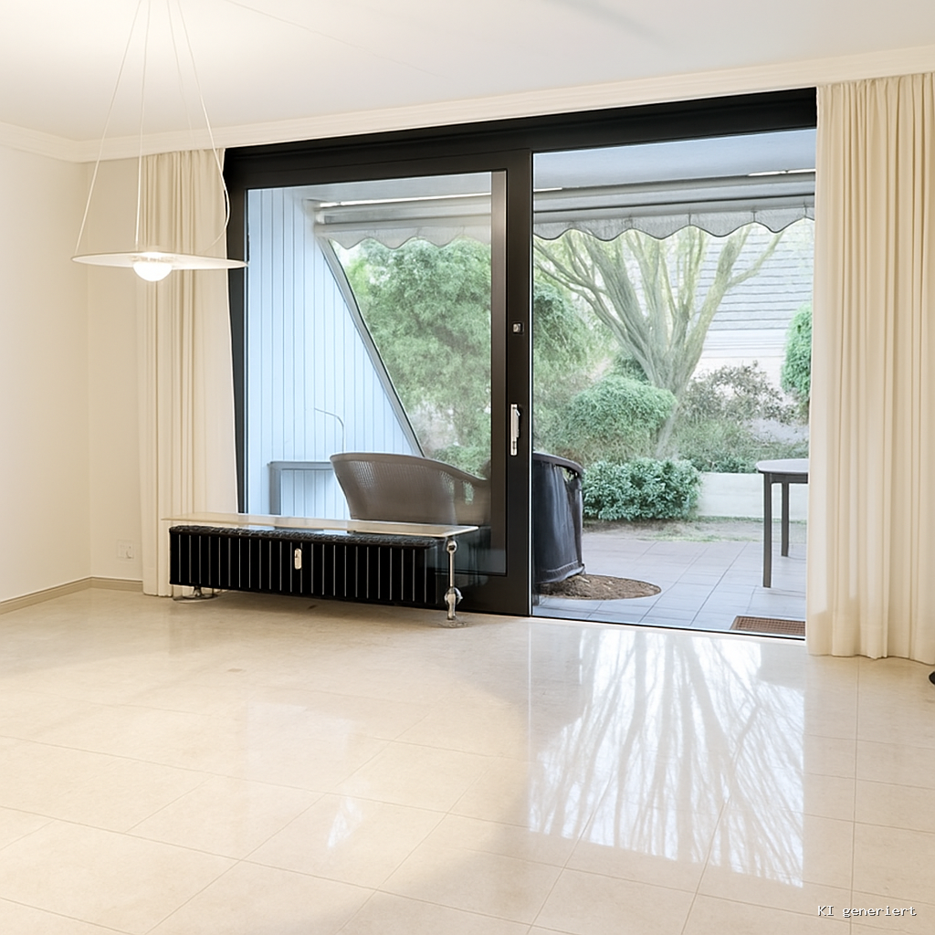 Kamin, Sauna, Garten. Alles vorhanden: 3 Zimmer Maisonette Wohnung in Wittlaer - Photo 1